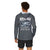 Wahooligan Long Sleeve Performance Fishing Shirt With Hood by Ocean Pulse - Dark Gray