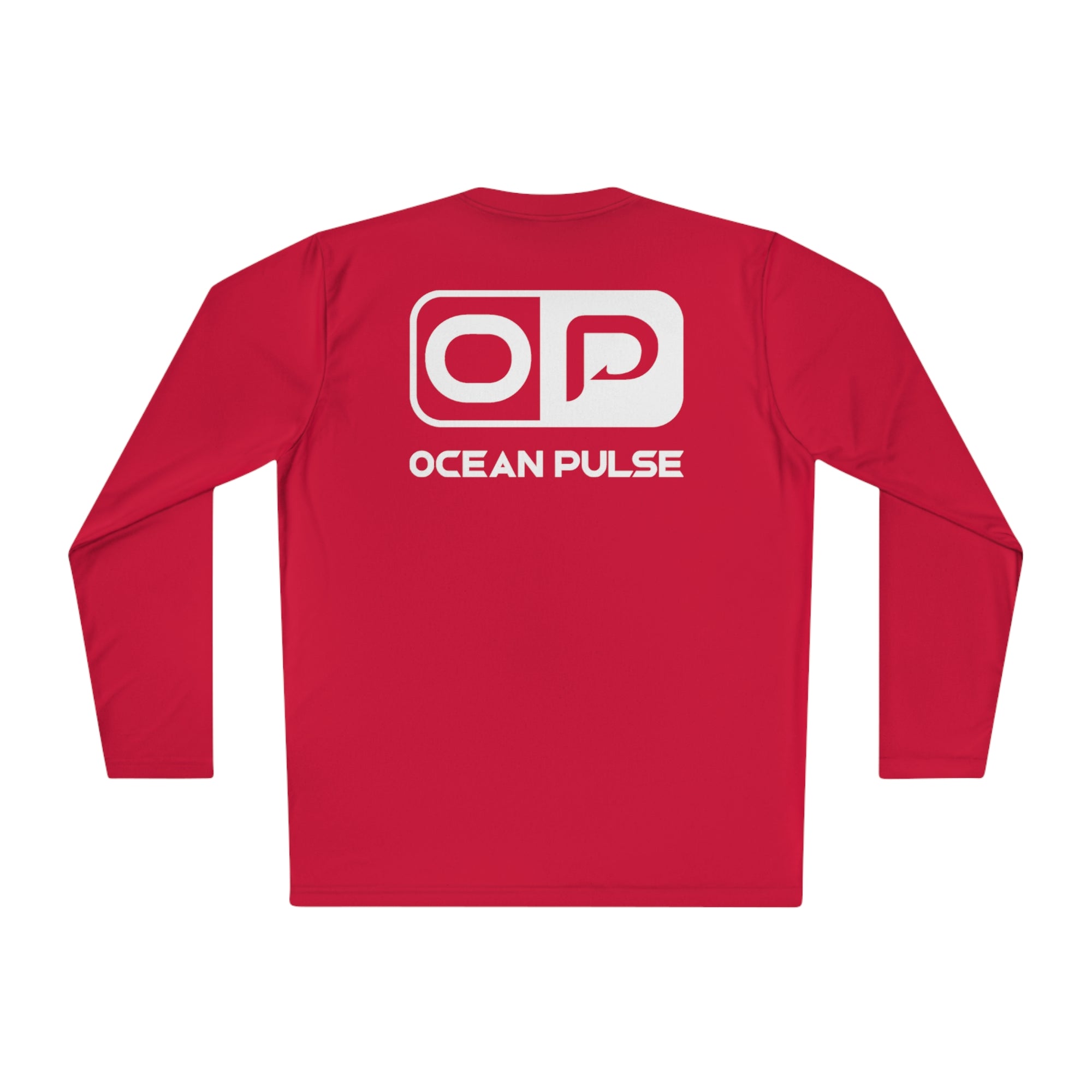 OP OG Long Sleeve Performance Fishing Shirt by Ocean Pulse (Red)