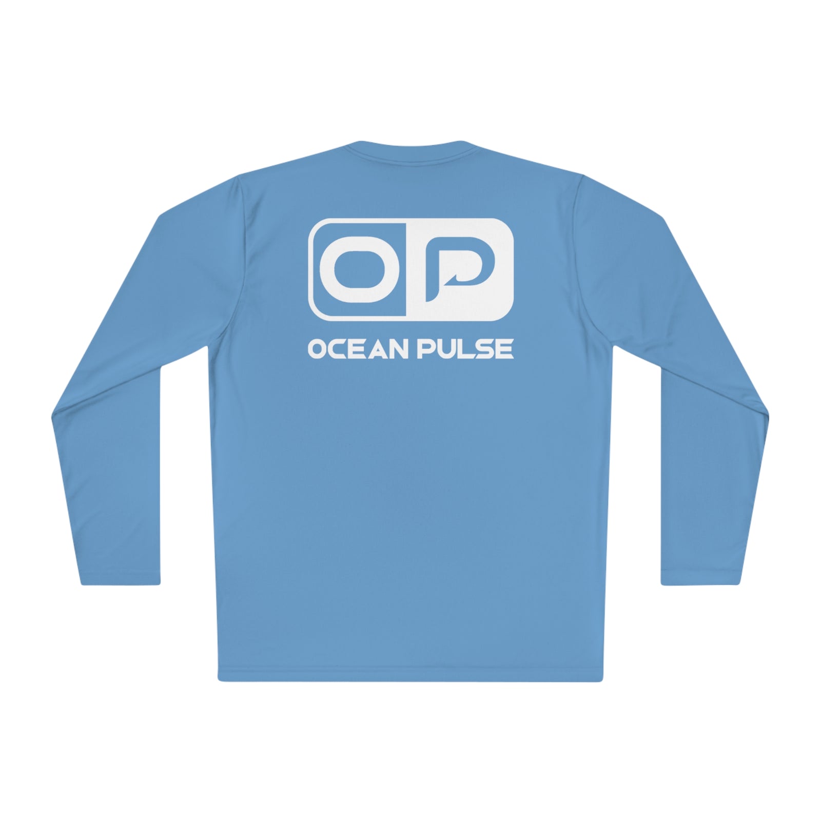 OP OG Long Sleeve Performance Fishing Shirt by Ocean Pulse (Carolina Blue)