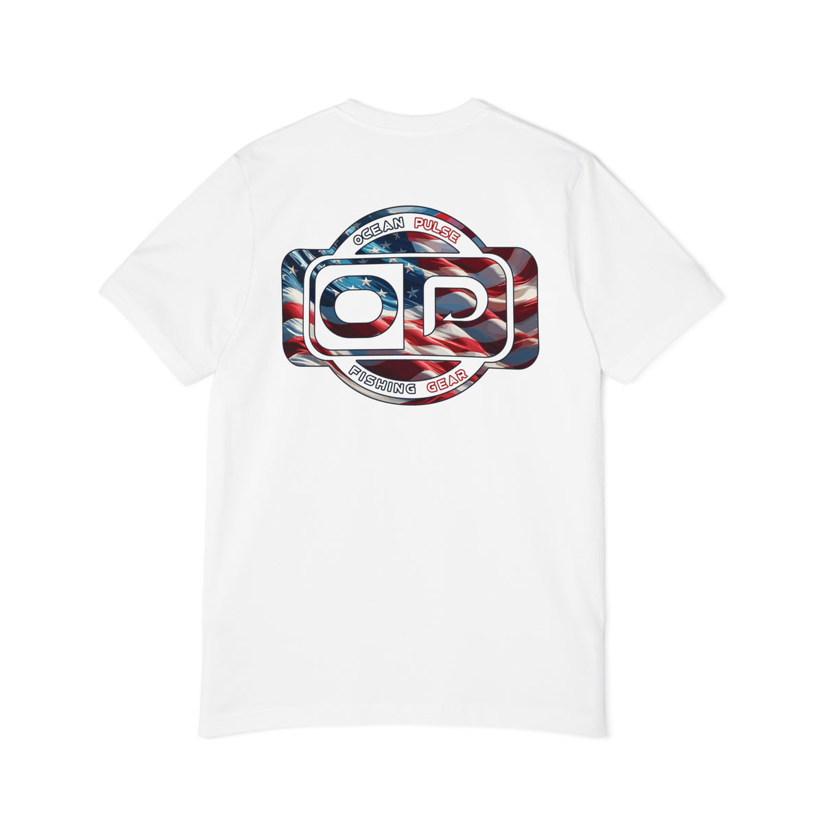 Ocean Pulse Patriot Short Sleeve T-Shirt (White)