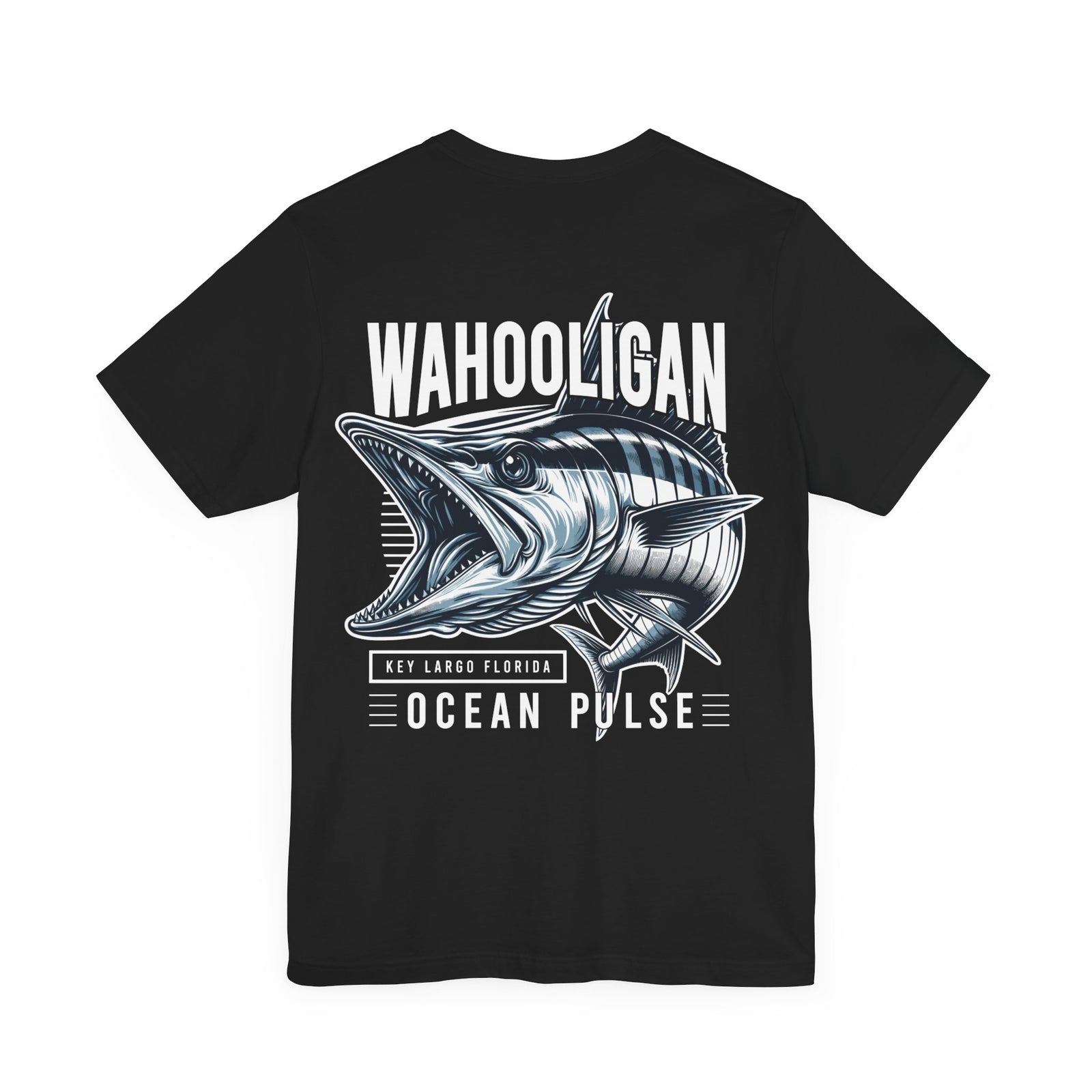 Wahooligan T-Shirt by Ocean Pulse (Black)