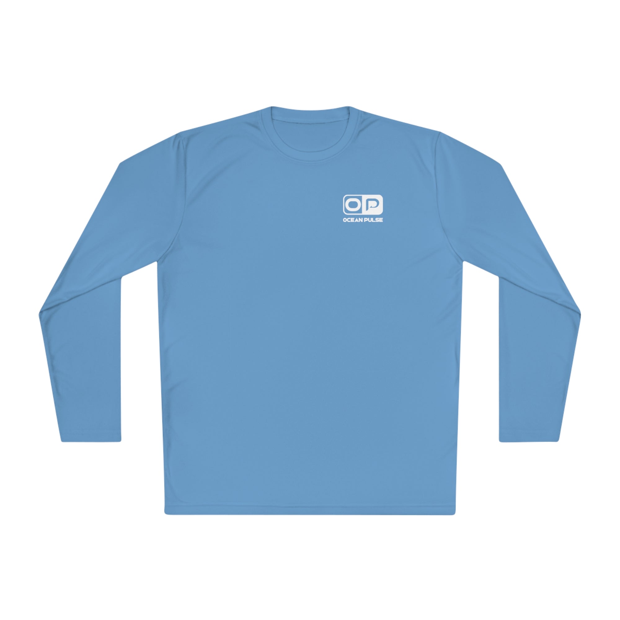 OP OG Long Sleeve Performance Fishing Shirt by Ocean Pulse (Carolina Blue)