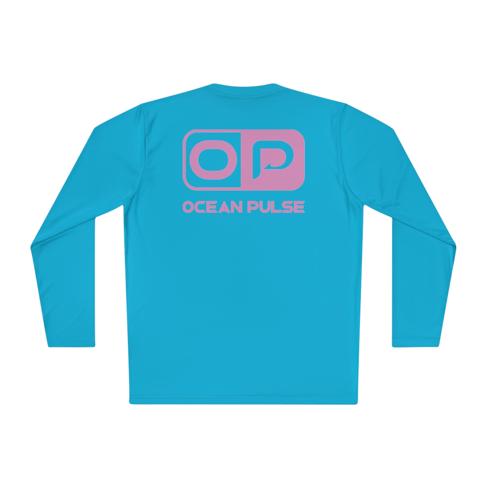 OP OG Long Sleeve Performance Fishing Shirt (Miami Blue and Pink) By Ocean Pulse