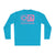 OP OG Long Sleeve Performance Fishing Shirt (Miami Blue and Pink) By Ocean Pulse