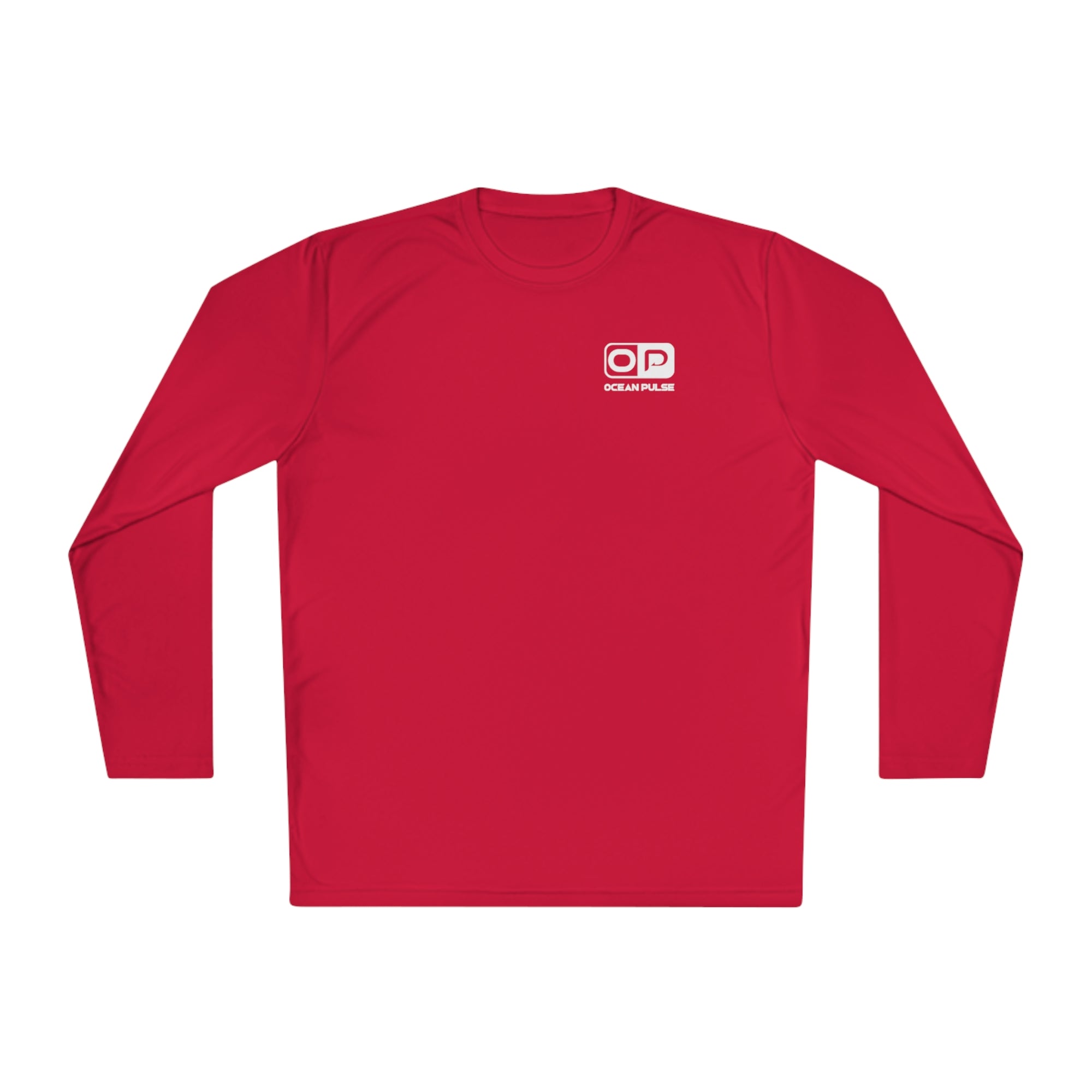 OP OG Long Sleeve Performance Fishing Shirt by Ocean Pulse (Red)