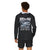 Wahooligan Long Sleeve Performance Fishing Shirt With Hood by Ocean Pulse - Black