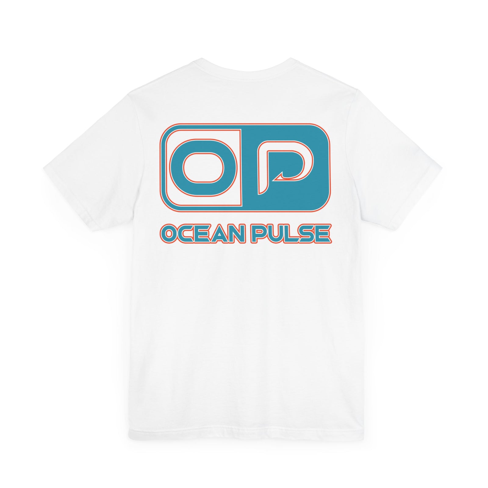 Ocean Pulse Short Sleeve Tee in Miami Dolphins Colorway (White)