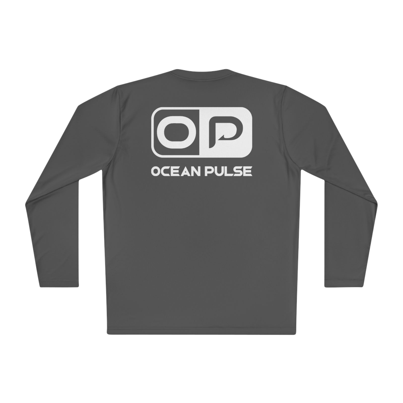 OP OG Long Sleeve Performance Fishing Shirt by Ocean Pulse (Grey)