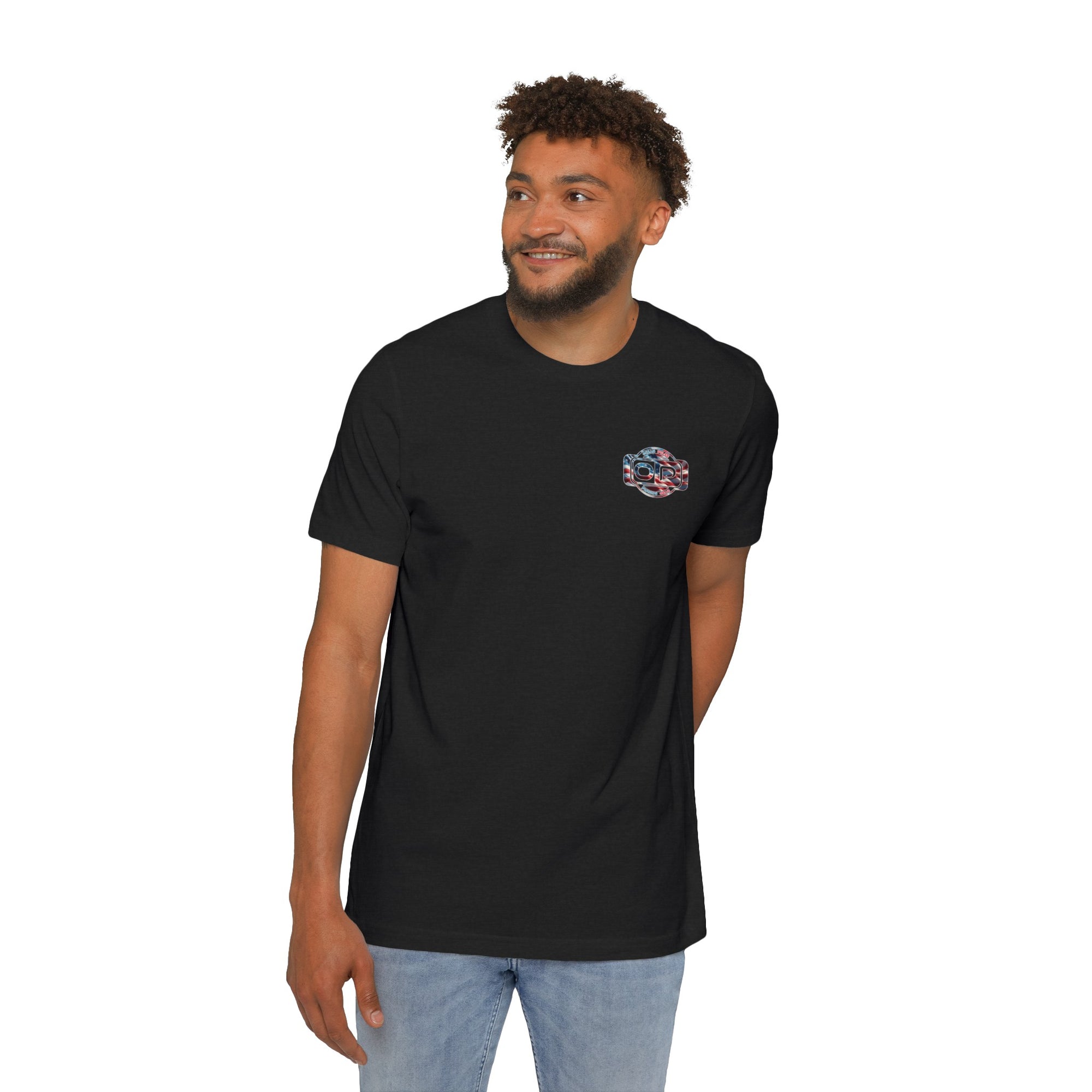 Ocean Pulse Patriot Short Sleeve T-Shirt (Black)