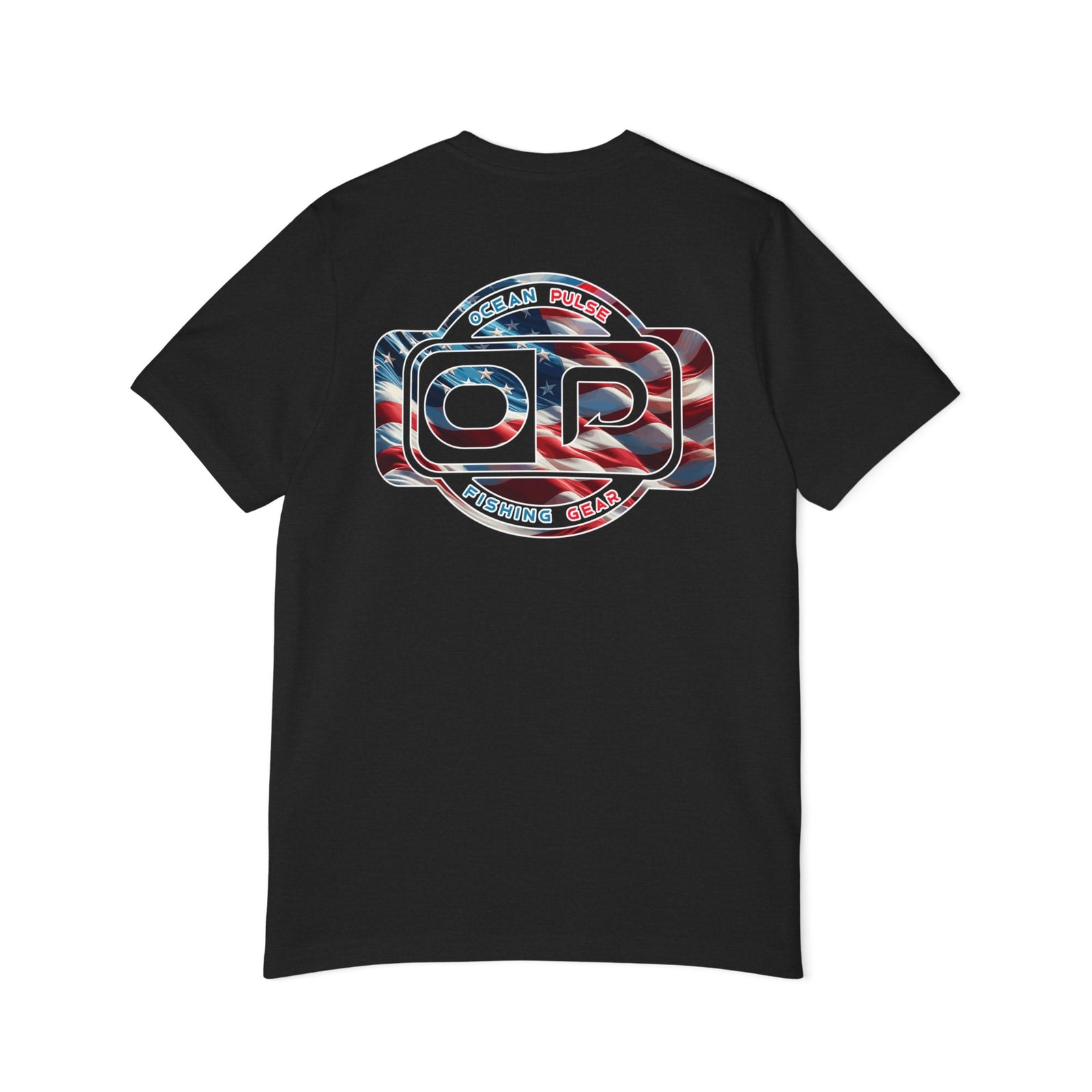 Ocean Pulse Patriot Short Sleeve T-Shirt (Black)