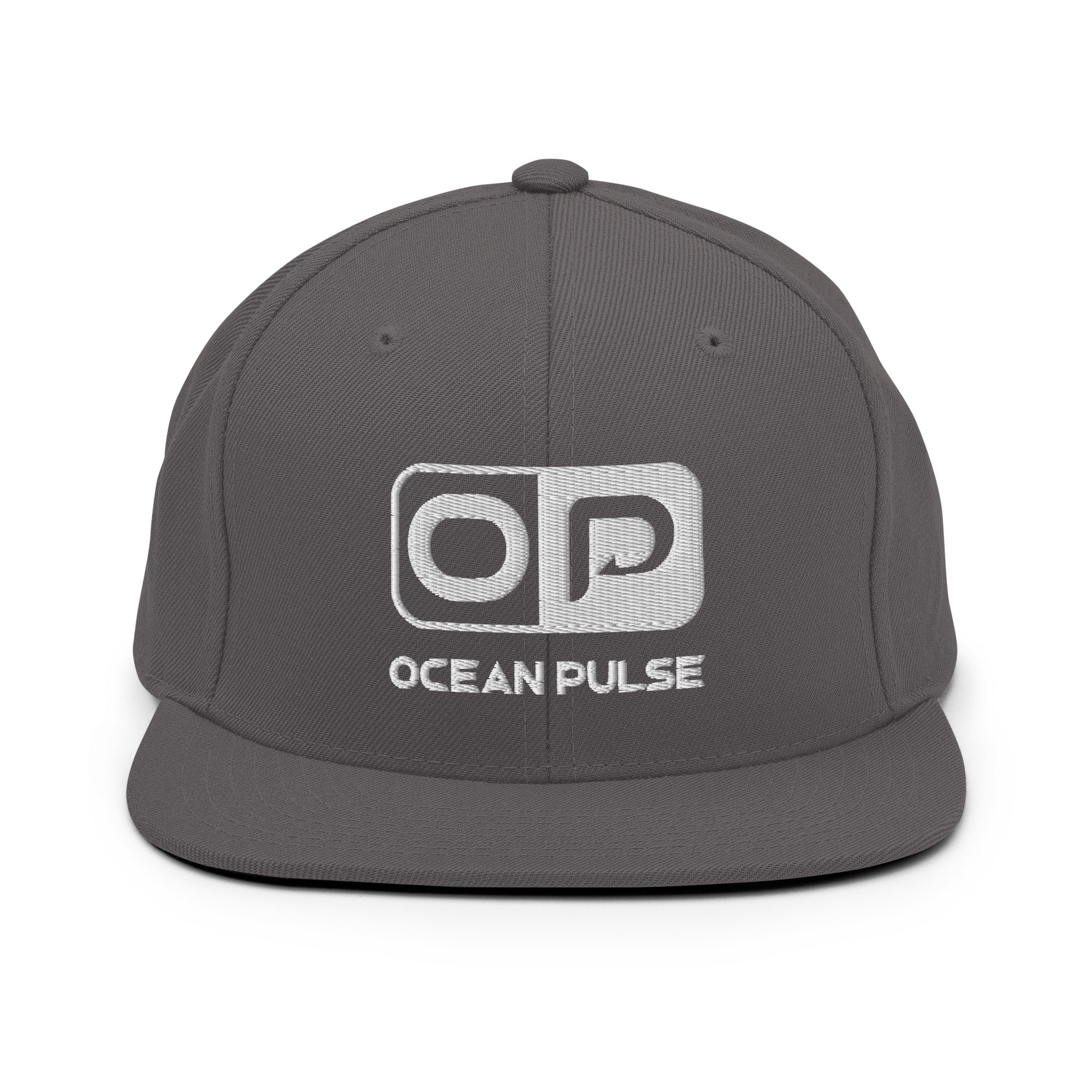 OP OG Snapback Hat by Ocean Pulse (Dark Grey)