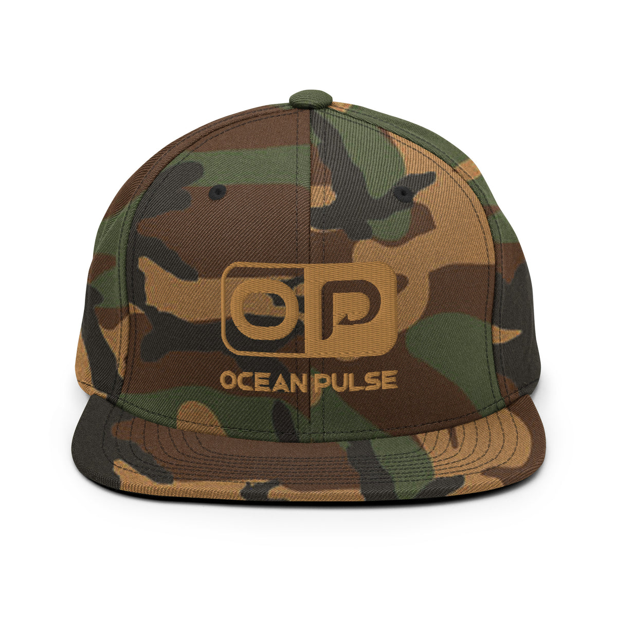 OP Camo Snapback Hat by Ocean Pulse