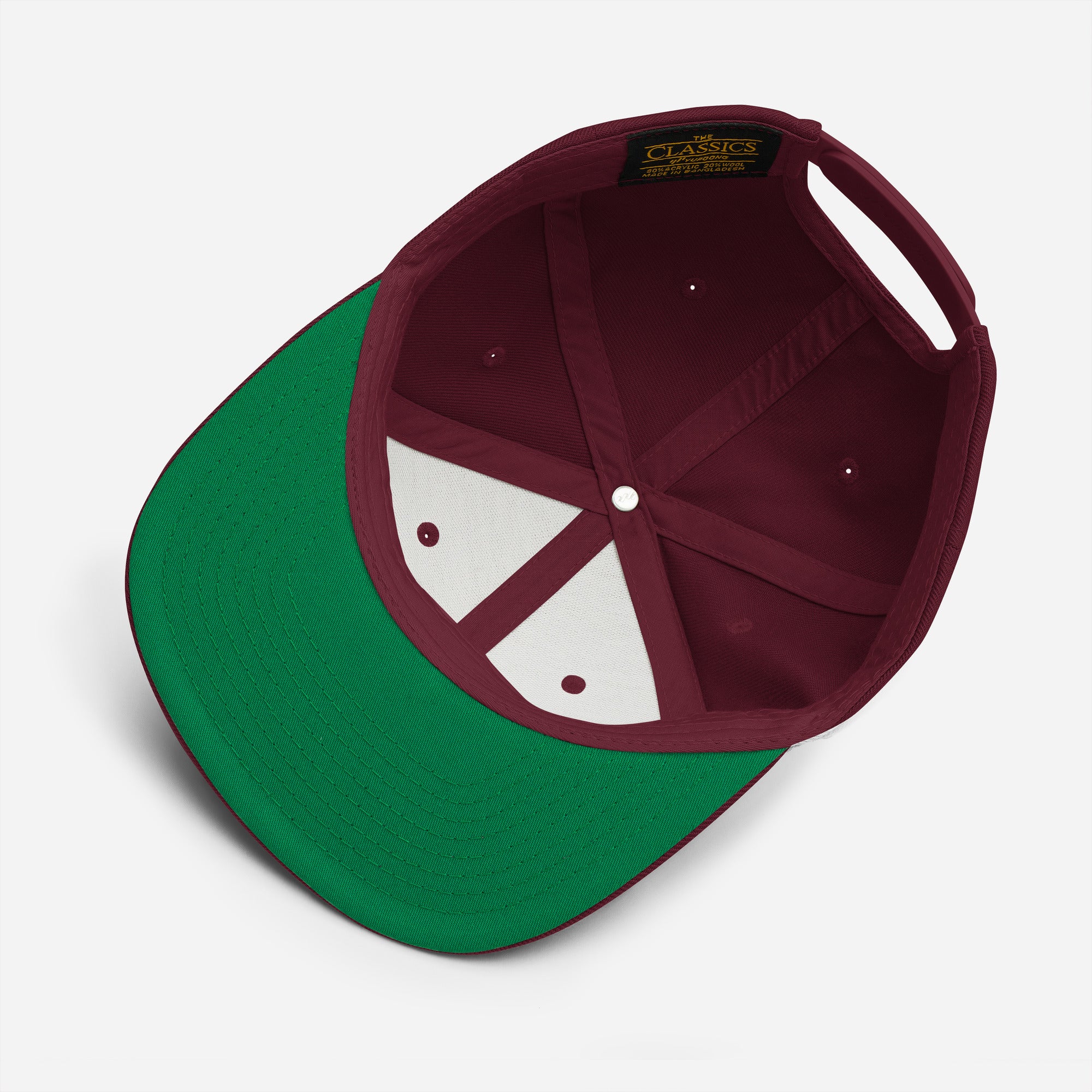 OP OG Snapback Hat by Ocean Pulse (Maroon)