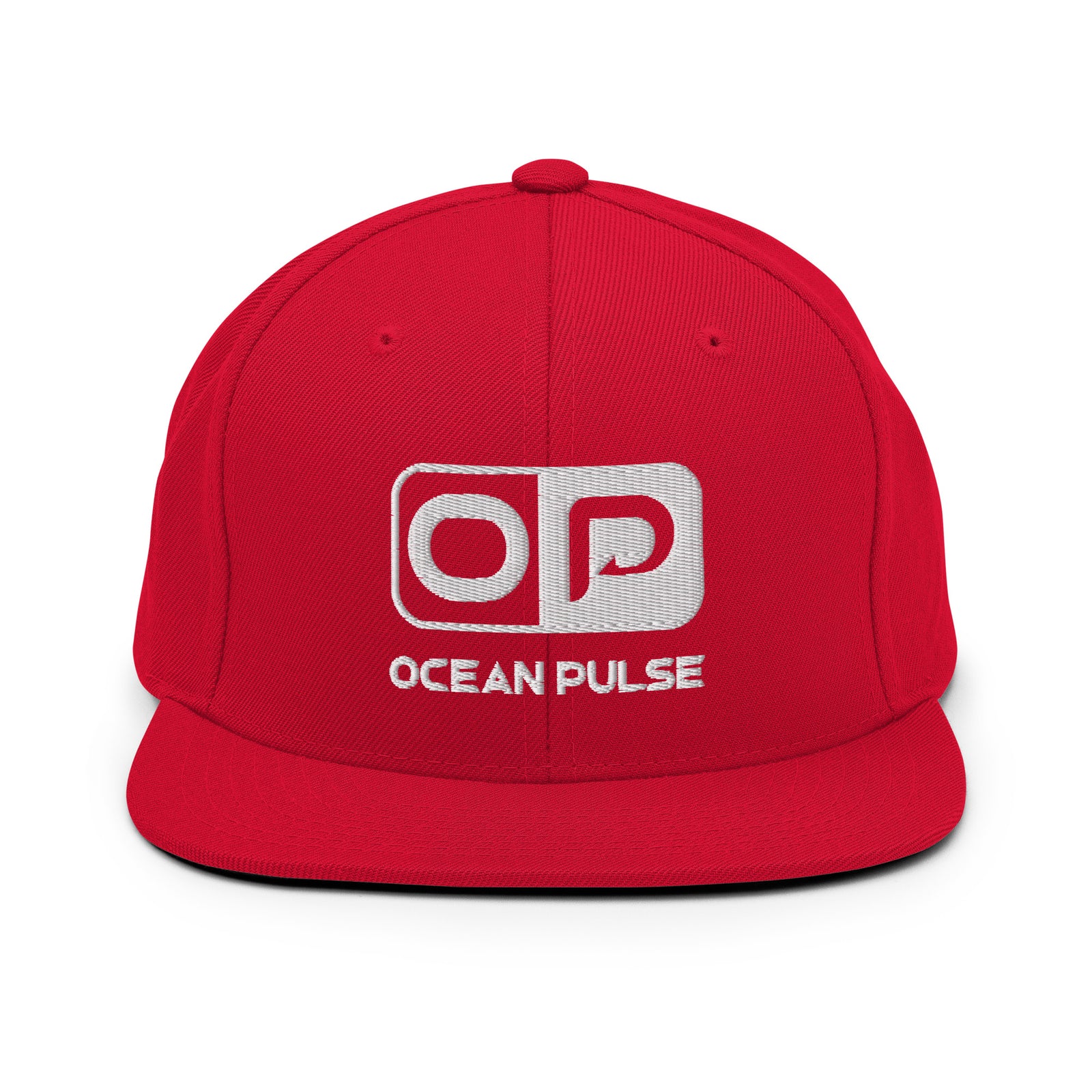 OP OG Snapback Hat by Ocean Pulse (Red)